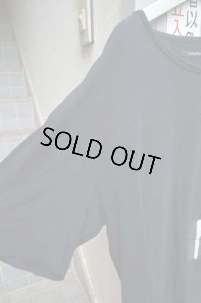 画像3: 【DRESSEDUNDRESSED ドレスドアンドレスド】パッチ装飾半袖オーバーサイズカットソー 黒 (3)