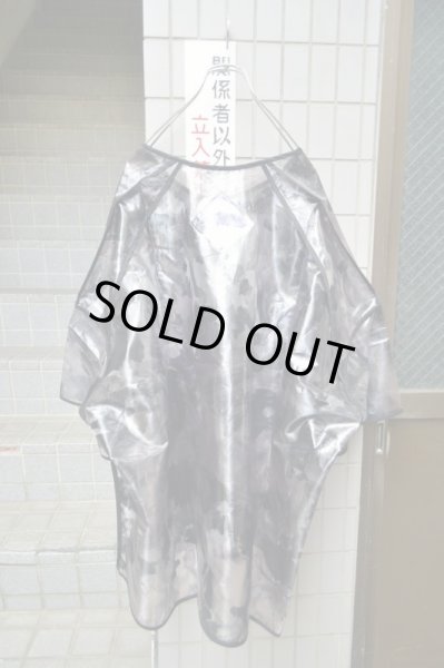 画像2: 【BALMUNG バルムング】グラスファブリックシースルー総柄ビッグTシャツ (2)