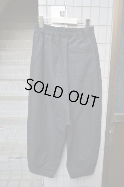 画像2: 【WILDFRAULEIN ヴィルドゥホワイレン】ワイドバルーンパンツ 黒 (2)