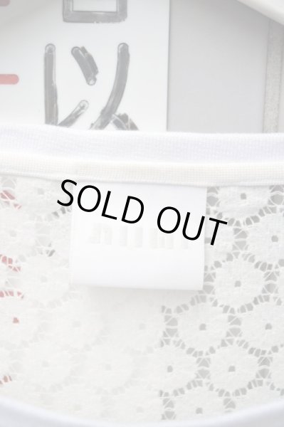 画像7: 【NIIMI ニーミ】総レース地ビッグTシャツ (7)