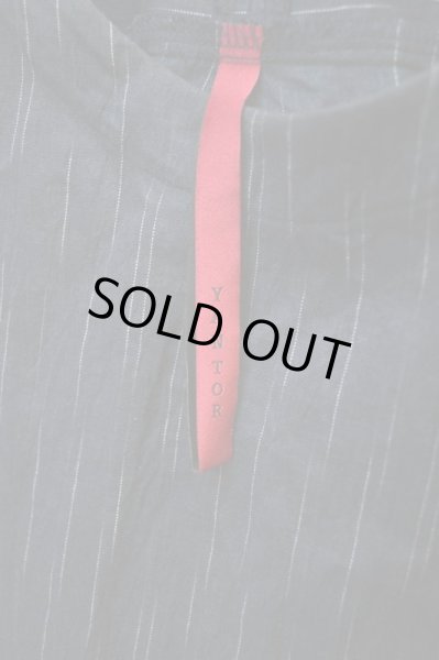 画像5: 【YANTOR ヤントル】アメストライプ柄プルオーバーシャツ (5)