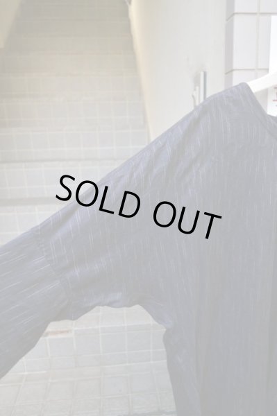 画像3: 【YANTOR ヤントル】アメストライプ柄プルオーバーシャツ (3)