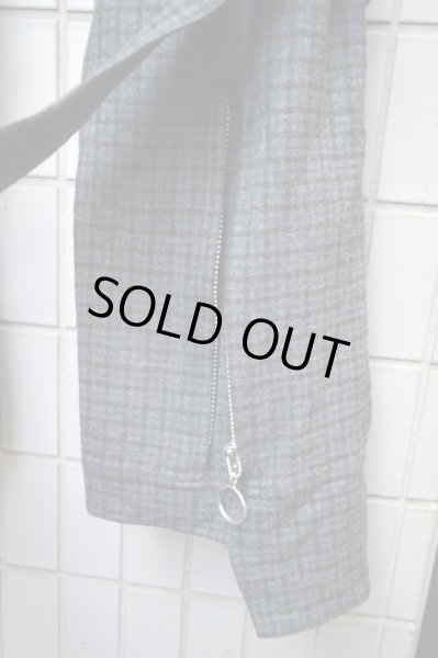 画像4: 【SYU. HOMME/FEMM シュウ オム フェム】チェック柄ボンテージパンツ (4)