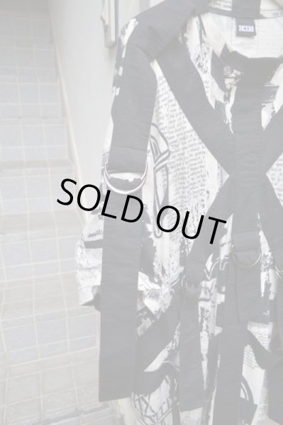 画像3: 【KTZ ココントウザイ】総柄パラシュートビッグＴシャツ (3)