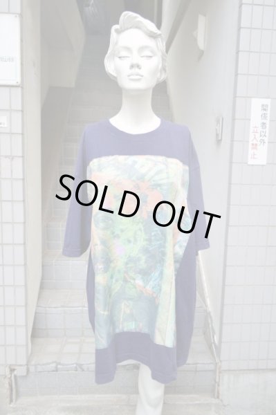 画像6: 【PSYCHOWORKS サイコワークス】グラフィック柄パッチ装飾ビッグＴシャツ (6)