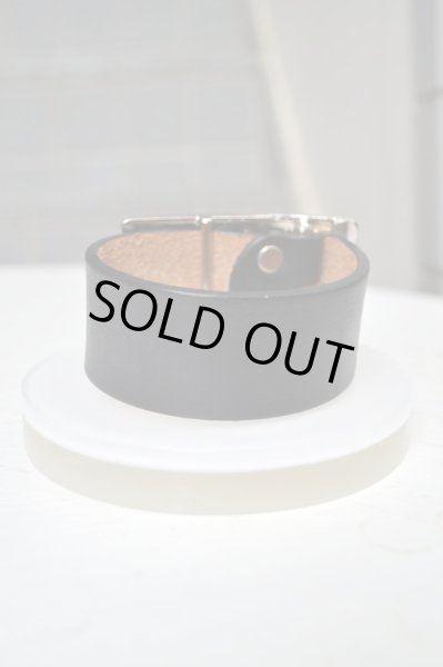 画像5: 【ANREALAGE アンリアレイジ】レイヤーバックルデザインレザーブレスレット (5)