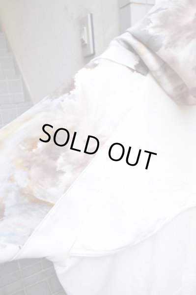 画像6: 【BALMUNG バルムング】グラフィック柄カッティング切替ビッグパーカー (6)