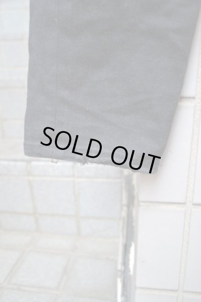 画像5: 【hussein chalayan フセインチャラヤン】デザインスキニーパンツ 黒 (5)