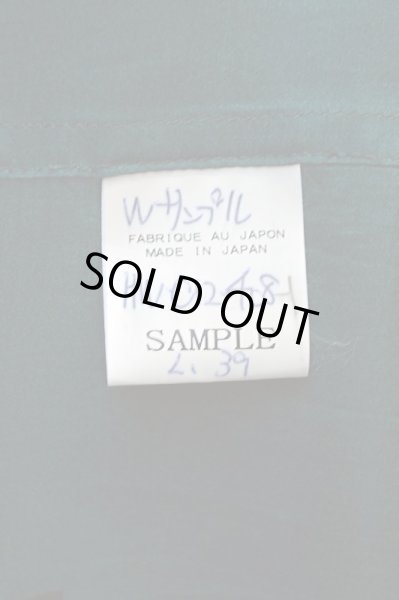 画像6: 【Yohji Yamamoto POUR HOMME×内田すずめ ヨウジヤマモト プールオム】指切りシルクシャツ (6)