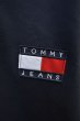 画像4: 【TOMMY JEANS トミージーンズ】マルチカラー切替袖刺繍プルオーバースウェットパーカー (4)