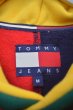 画像6: 【TOMMY JEANS トミージーンズ】マルチカラー切替袖刺繍プルオーバースウェットパーカー (6)