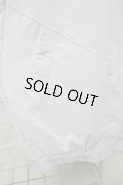 画像4: 【BALMUNG バルムング】ハイネックストレッチビッグパーカー ストレッチグレー (4)