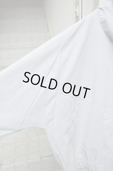 画像3: 【BALMUNG バルムング】ハイネックストレッチビッグパーカー ストレッチグレー (3)