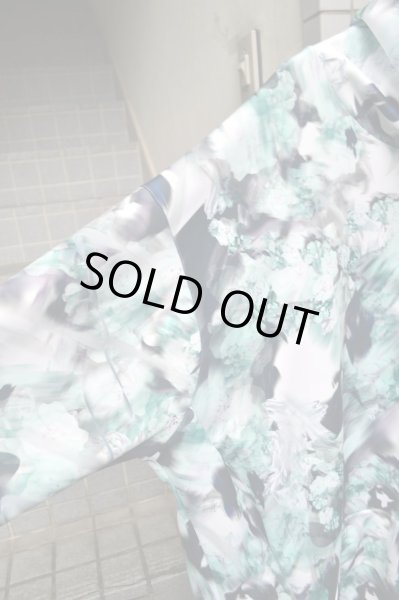 画像4: 【BALMUNG バルムング】グラフィック総柄ハイネックビッグプルオーバージャージー (4)