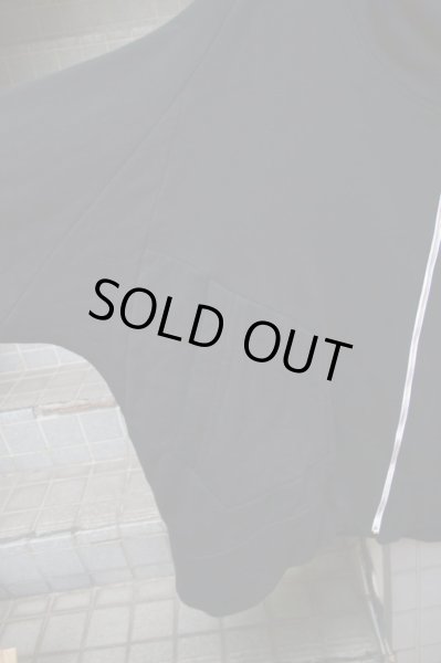 画像3: 【BALMUNG バルムング】ハイネックスウェットビッグパーカー 黒 (3)