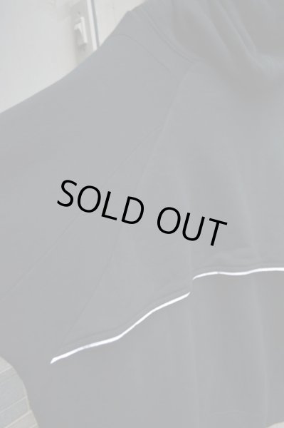 画像4: 【BALMUNG バルムング】ハイネックスウェットビッグパーカー 黒 (4)