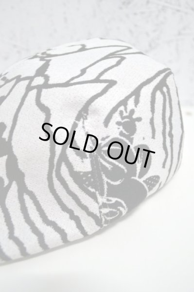 画像4: 【bodysong.ボディーソング】ジャガード総柄ベレー帽 (4)