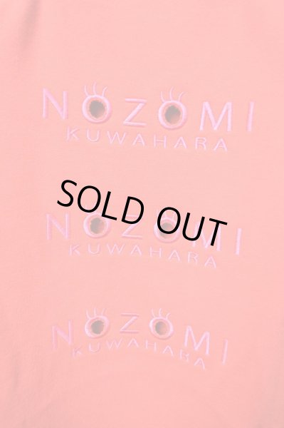 画像7: 【NOZOMI KUWAHARA ノゾミクワハラ/新品セレクト】EYE モンスタービッグスウェット RED (7)