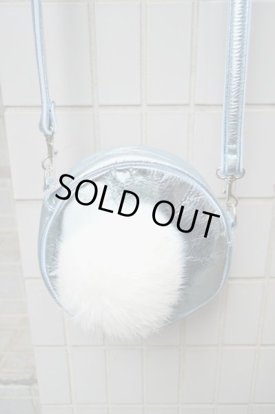 画像3: 【G.V.G.V ジーヴィジーヴィ】レザー×ラビットファーサークル型2waysショルダーバッグ (3)