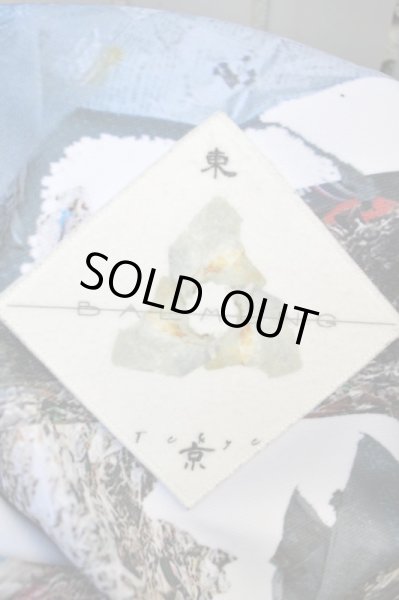 画像8: 【BALMUNG バルムング】黒×総柄切替ハイネックトレーナー (8)