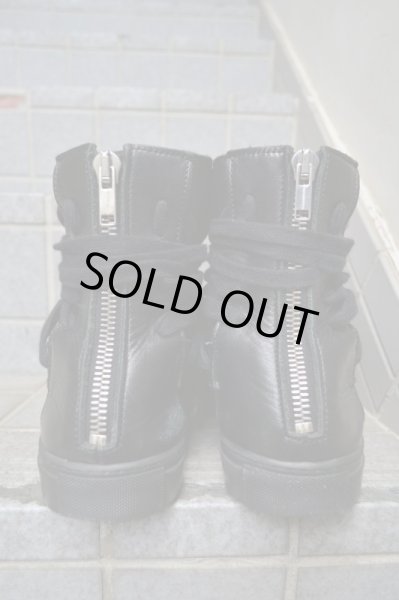 画像4: 【KRIS VAN ASSCHE クリスヴァンアッシュ】マルチレースバックジップスニーカー (4)