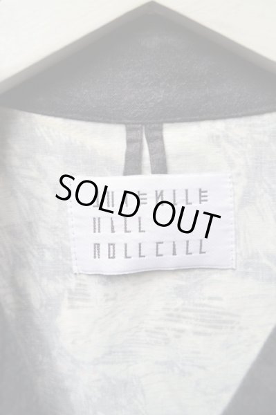 画像6: 【JUVENILE HALL ROLLCALL ジュベナイル ホール ロールコール】クロスボーン×グラフィック総柄切替トレンチコート (6)