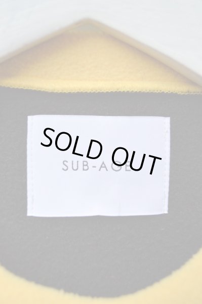 画像5: 【SUB-AGE サベージ】ツートン切替フリースビッグトレーナー (5)