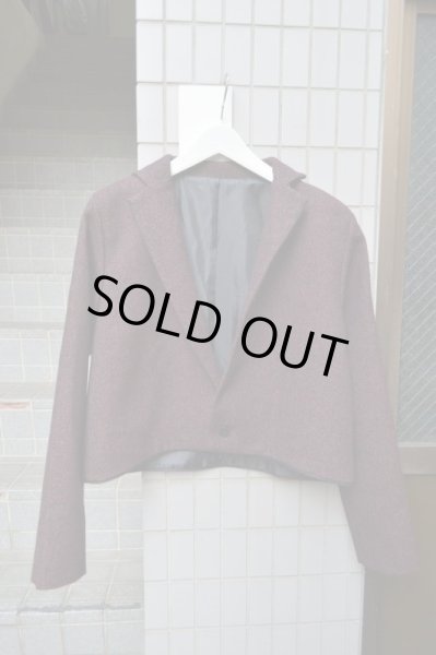 画像7: 【banal chic bizarre バナルシックビザール】2waysウール地ジッパーコート＋トラウザーズ セットアップ (7)