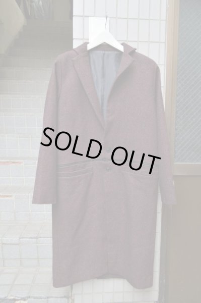 画像2: 【banal chic bizarre バナルシックビザール】2waysウール地ジッパーコート＋トラウザーズ セットアップ (2)