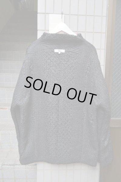 画像2: 【VINTAGE/USED古着】ポリ縮絨リバーシブルジャケット 黒×赤 (2)