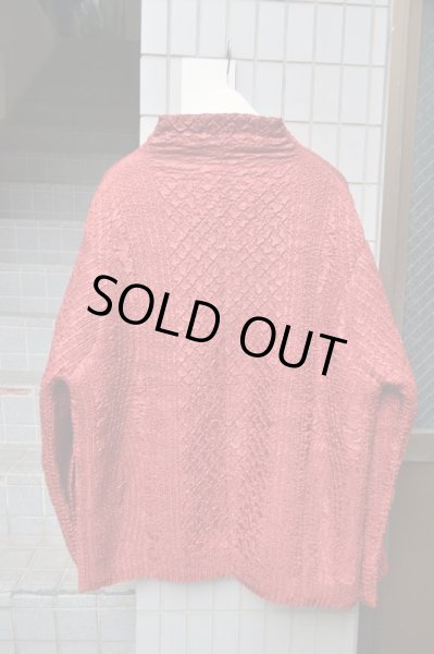 画像9: 【VINTAGE/USED古着】ポリ縮絨リバーシブルジャケット 黒×赤 (9)