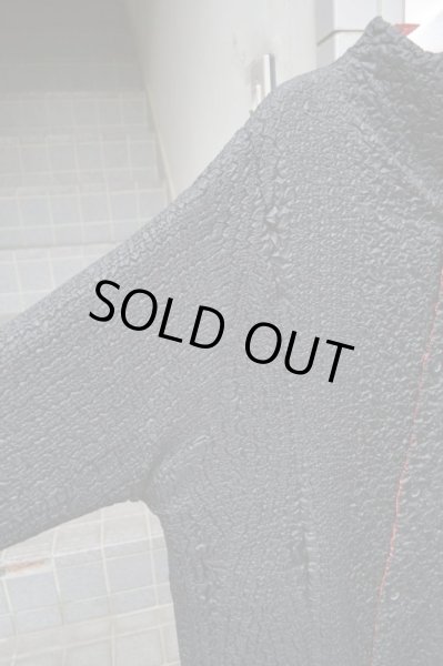 画像3: 【VINTAGE/USED古着】ポリ縮絨リバーシブルジャケット 黒×赤 (3)