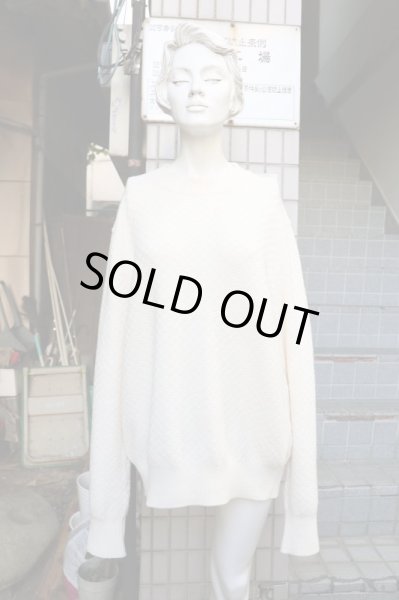 画像6: 【ETHOS エトス】レースアップスリーブニット (6)