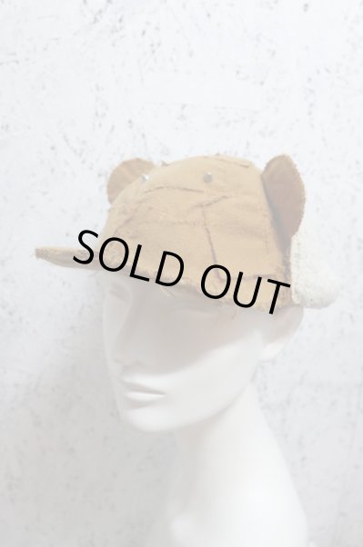 画像8: 【ラッキー大吉】耳付きクラストクマキャップ (8)