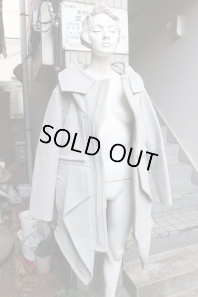 画像7: 【chloma クロマ】ネンドロイドコート グレー (7)