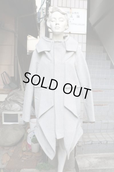 画像6: 【chloma クロマ】ネンドロイドコート グレー (6)