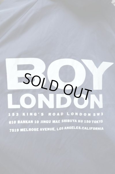 画像5: 【BOY LONDON ボーイロンドン】ロゴプリントフードブルゾン (5)