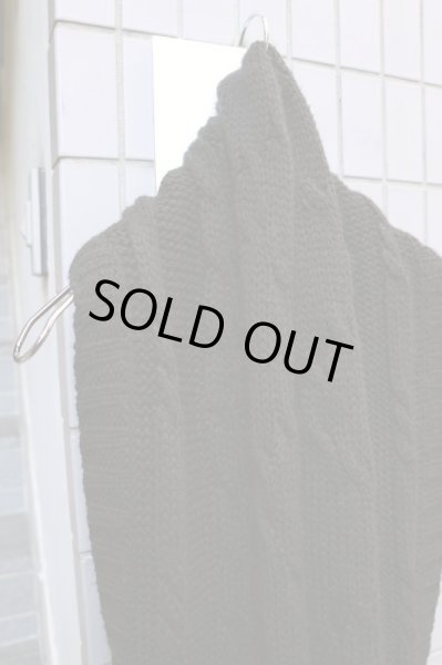 画像6: 【PARADOX パラドックス】サークル型ニットスヌード 黒 (6)