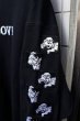 画像4: 【little sunny bite リトルサニーバイト】Disney:101 Checker stitched sleeve sweater BLACK スウェット 101匹わんちゃん (4)