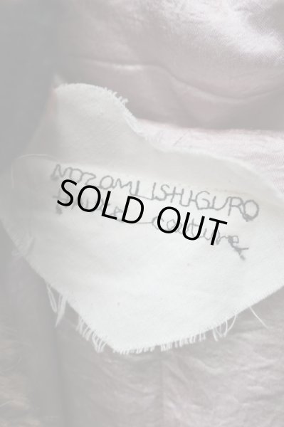 画像8: 【NOZOMI ISHIGURO Haute Couture ノゾミイシグロ オートクチュール】変形デザインウール×エコファージャケット (8)