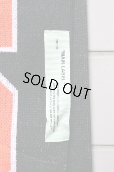 画像7: 【OFF WHITE オフホワイト】DIAG BIG OFF SCAFE マフラー (7)