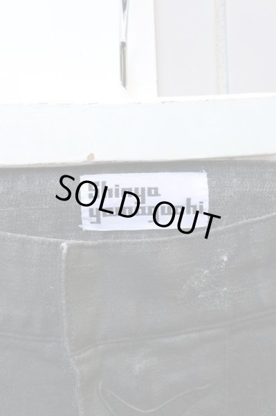 画像7: 【Shinya yamaguchi シンヤヤマグチ】RX-78 Jeans コーティングMSスキニーデニムパンツ BLACK (7)