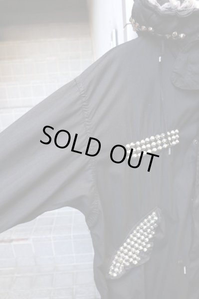 画像4: 【Z.VARGAS ザックバルガス】スタッズ装飾モッズコート (4)