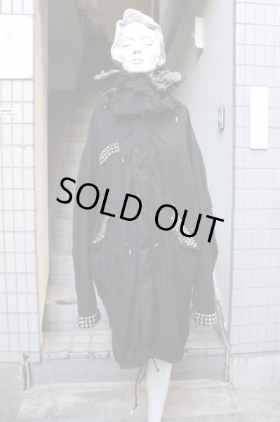 画像11: 【Z.VARGAS ザックバルガス】スタッズ装飾モッズコート (11)