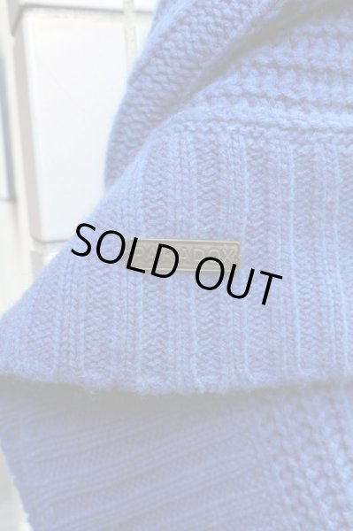 画像6: 【PARADOX パラドックス】サークル型ニットスヌード BLUE (6)