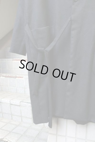 画像4: 【Dulcamara ドゥルカマラ】よそいき Labコート BLACK (4)