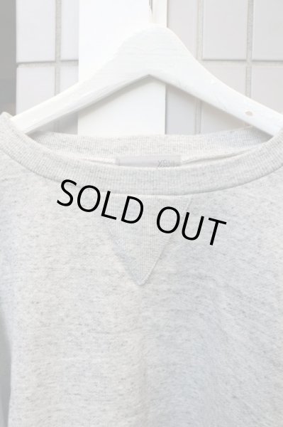 画像4: 【youmolaugh ユーモラフ】カットオフワイドスウェット グレー (4)