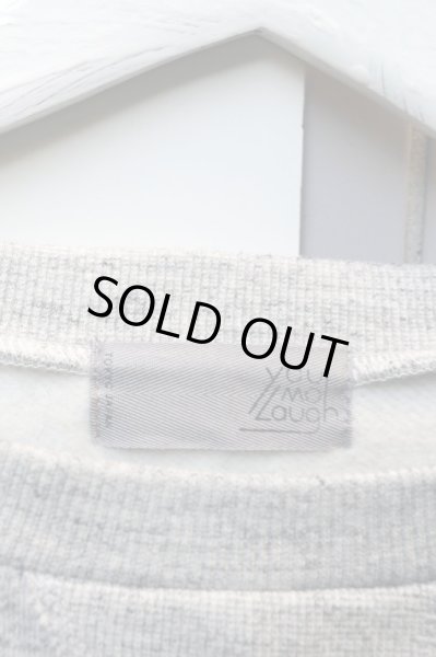 画像7: 【youmolaugh ユーモラフ】カットオフワイドスウェット グレー (7)