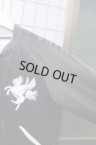 画像3: 【CHRISTIAN DADA×Avoid クリスチャンダダ アヴォイド】ユニコーン＆クロス刺繍スカジャン (3)