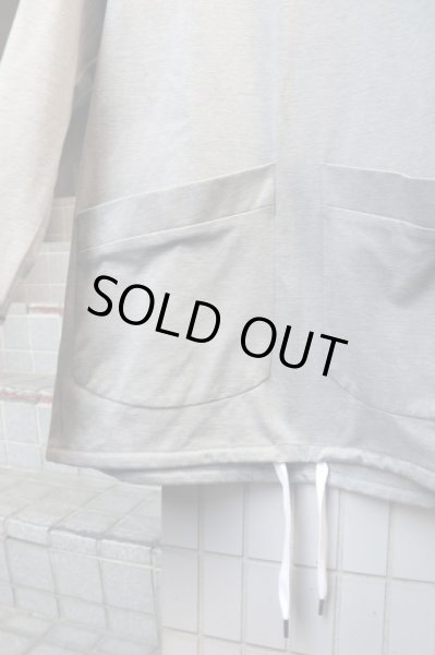 画像4: 【prasthana プラスターナ】jersey smock ポンチ地ハイネックプルオーバー (4)